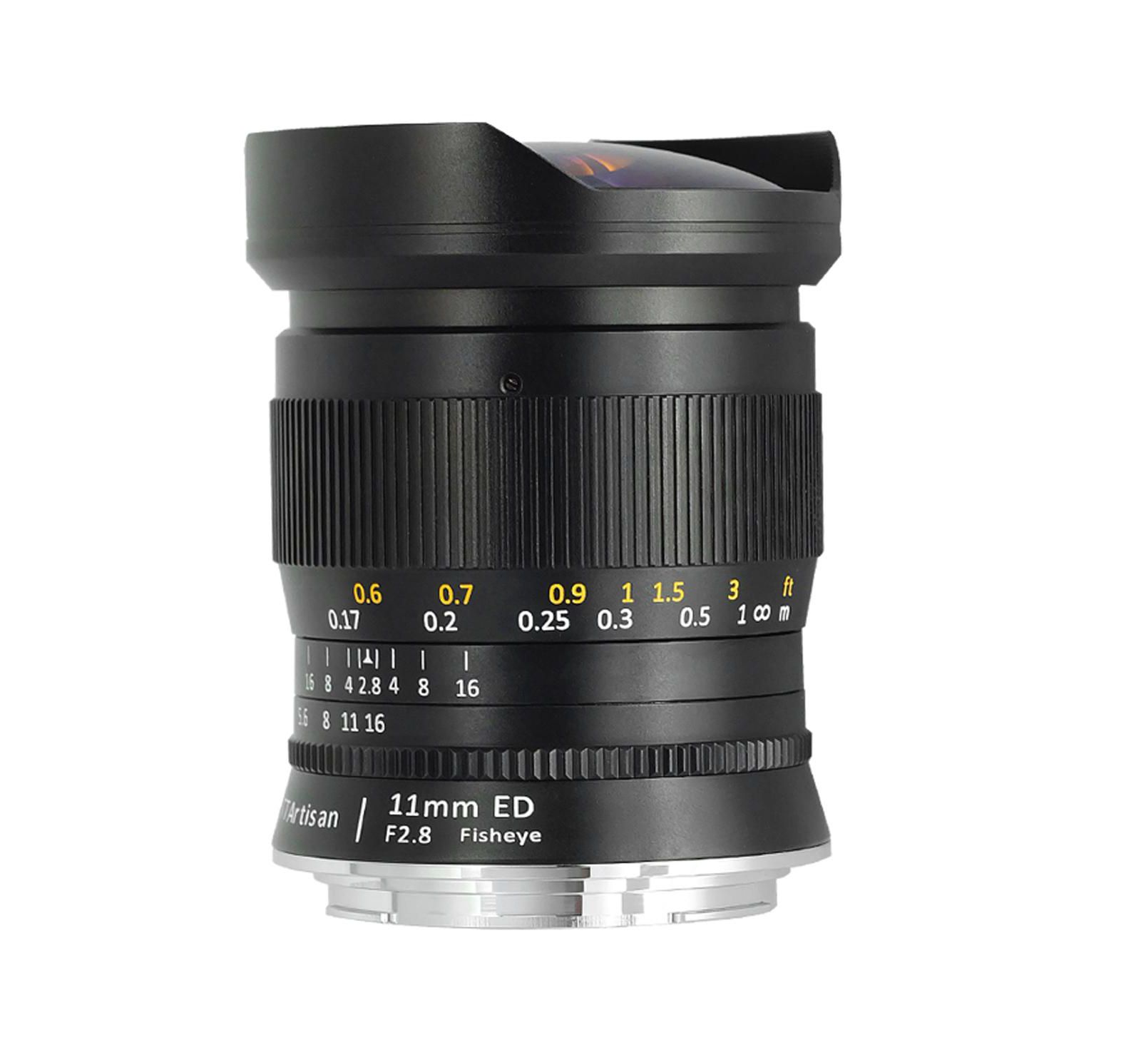 TTArtisan 11 мм f/2,8 рыбий глаз объектив для Canon RF
