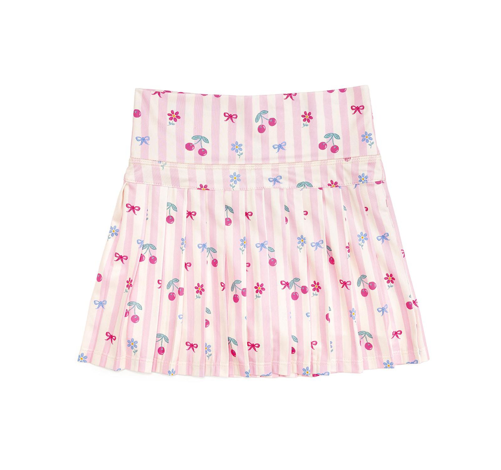 Sweet Wink Little Girls Cherry Bow Athletic Skort