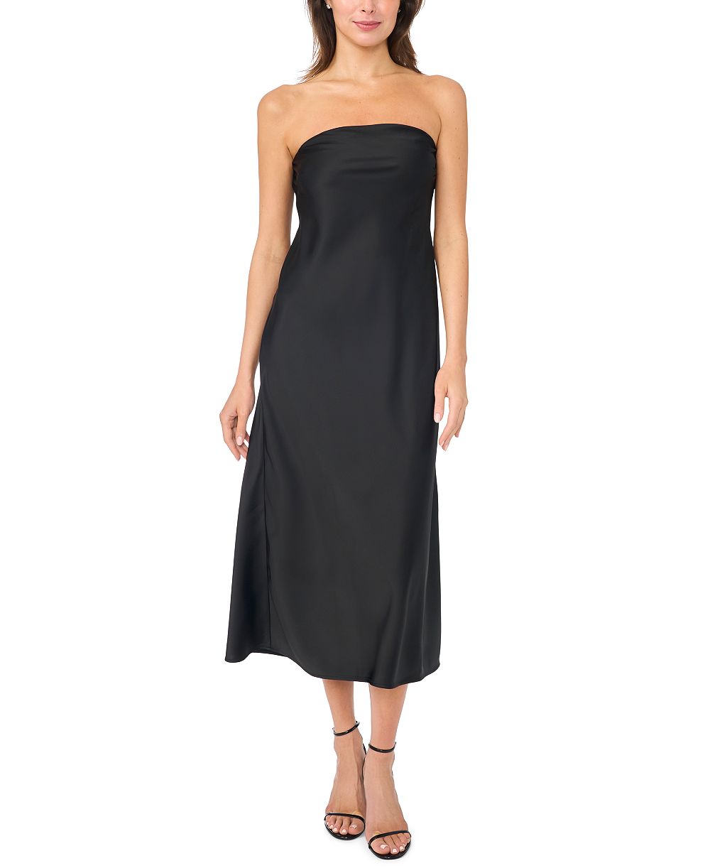 Женское платье MSK Strapless Midi