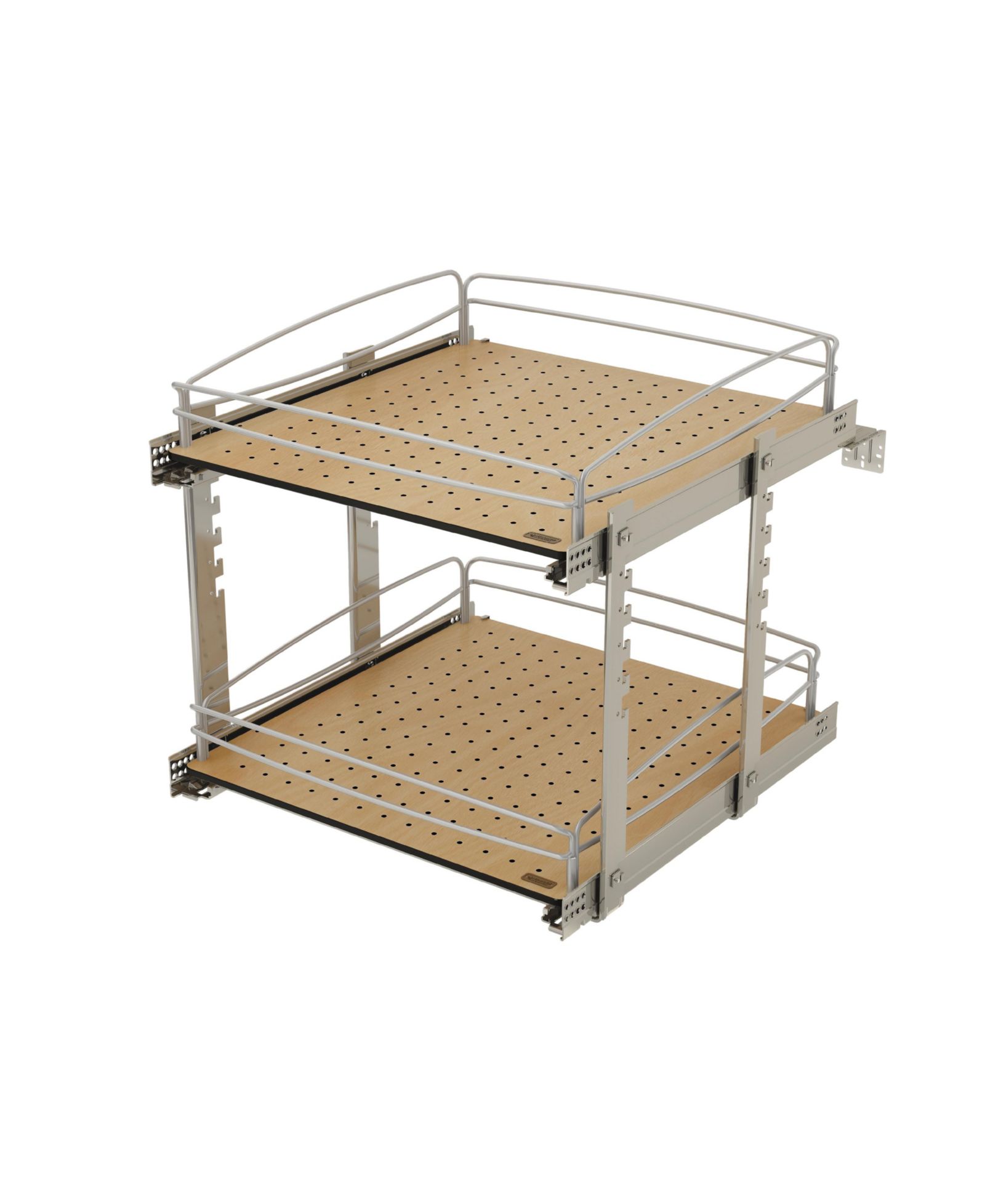 Органайзер для шкафа Rev-A-Shelf Two-Tier Solid Bottom Pullout Base Cabinet