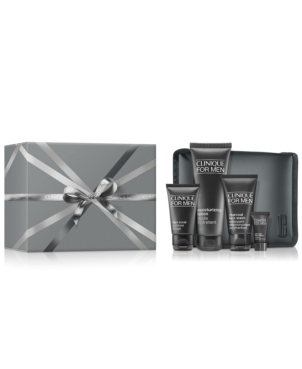 Clinique Men's 4-Piece Daily Hydration Skincare Set