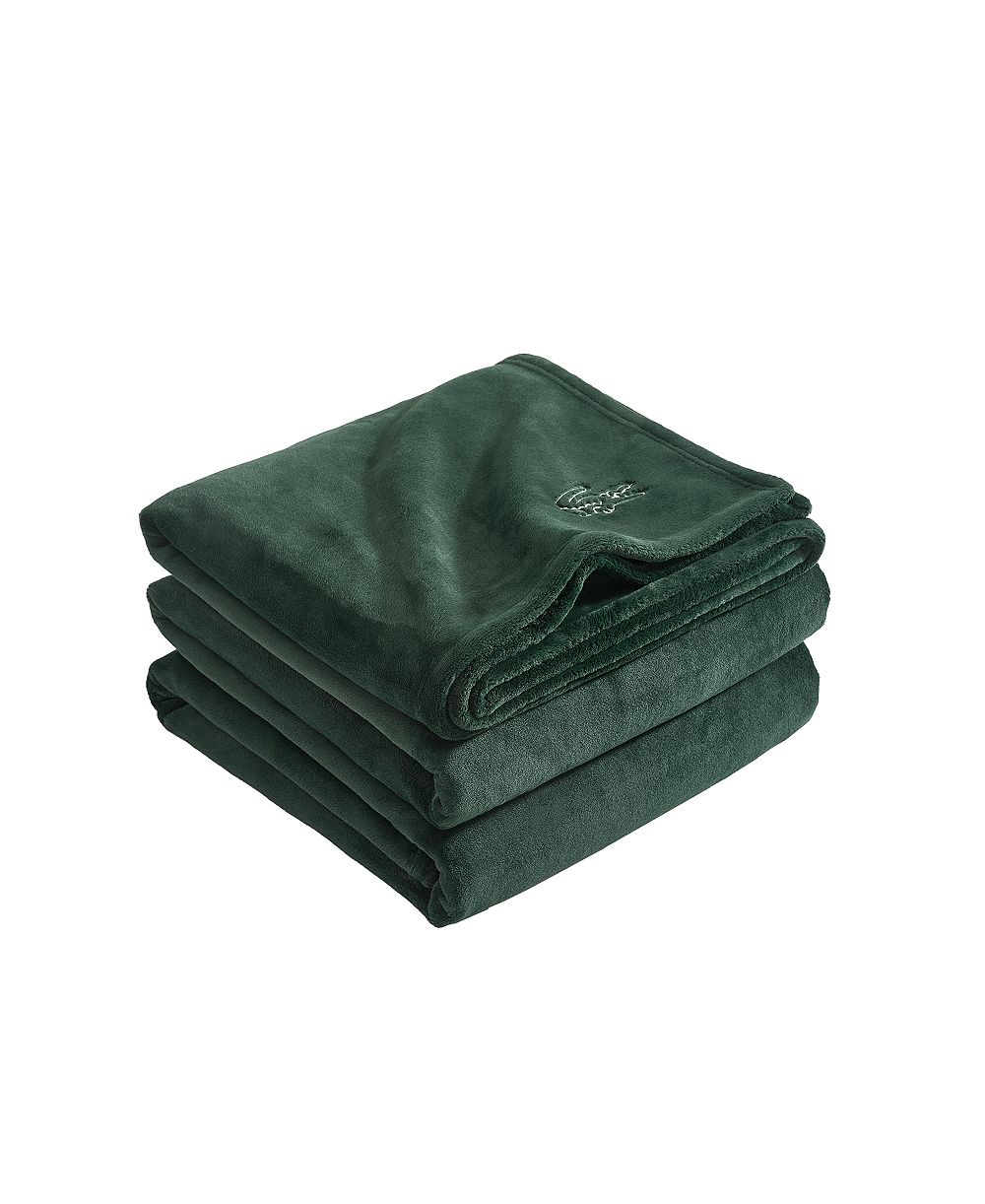Lacoste Home плед Courtside Coco из фланели, ультрамягкий, размер Full/Queen