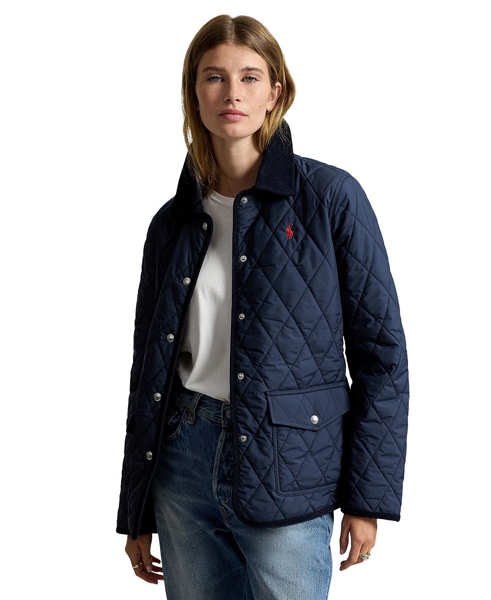 Куртка Polo Ralph Lauren женская стеганая ветрозащитная с водоотталкивающей пропиткой
