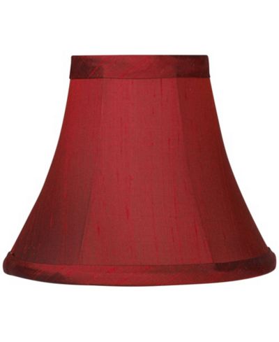 Springcrest Keely Dupioni Mini Bell Lamp Shade 3x6x5 (Clip-On)