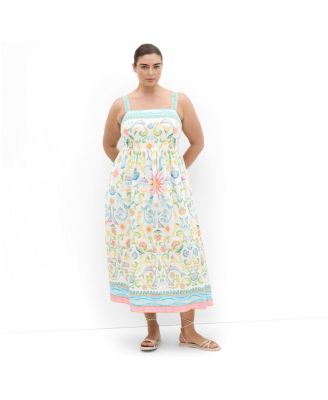 CITY CHIC Women's Calissa Seascape Print Maxi Dress