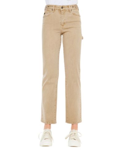 KanCan Women's Ashley High Rise True Straight Jeans