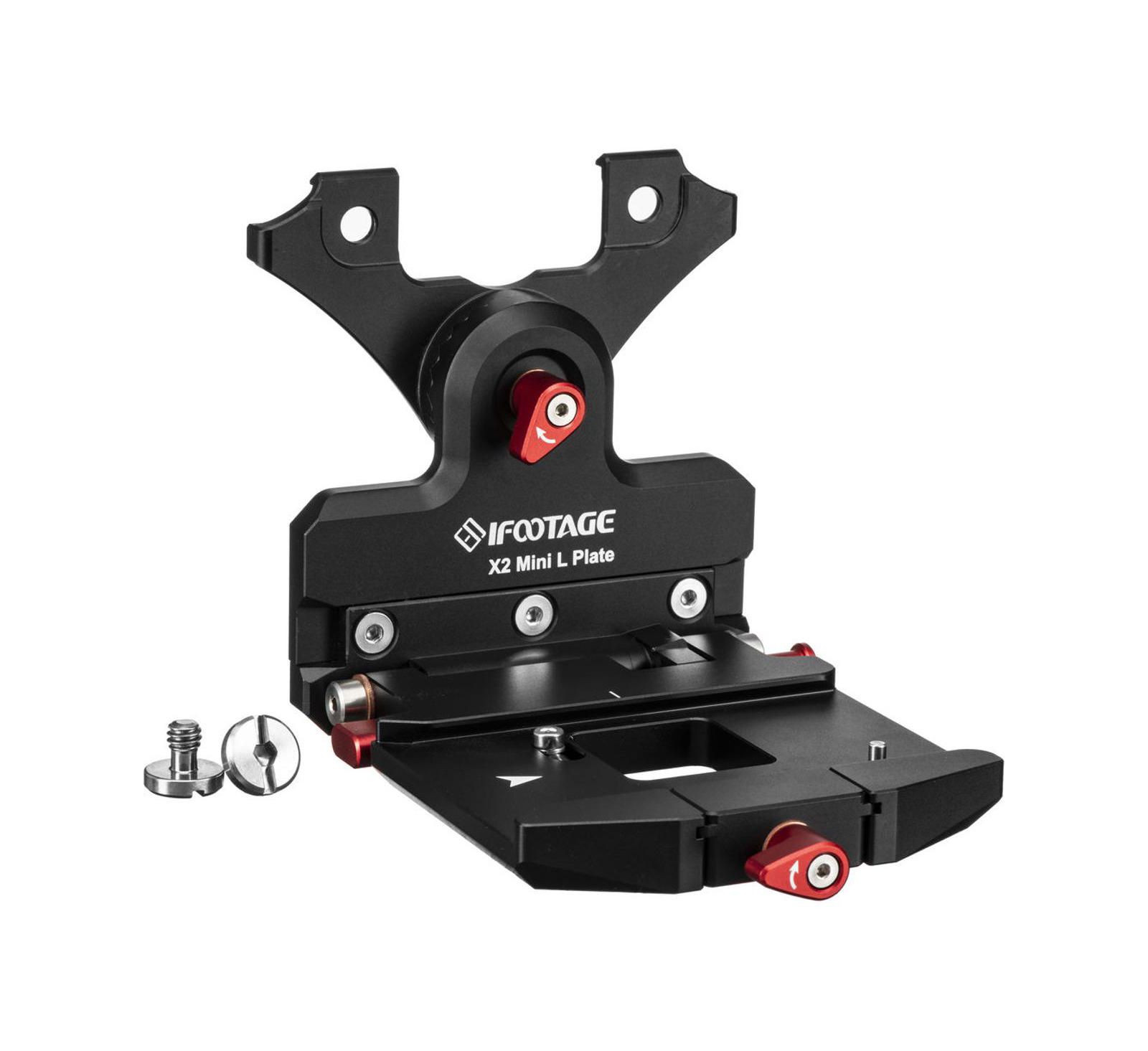 Ifootage X2 Mini Adjustable-Angle L-Plate for X2 Mini Motion Control Head
