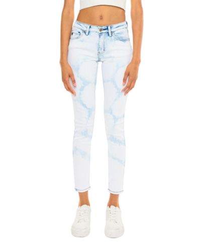 KanCan Women's Ezra Mid Rise Super Skinny Jeans