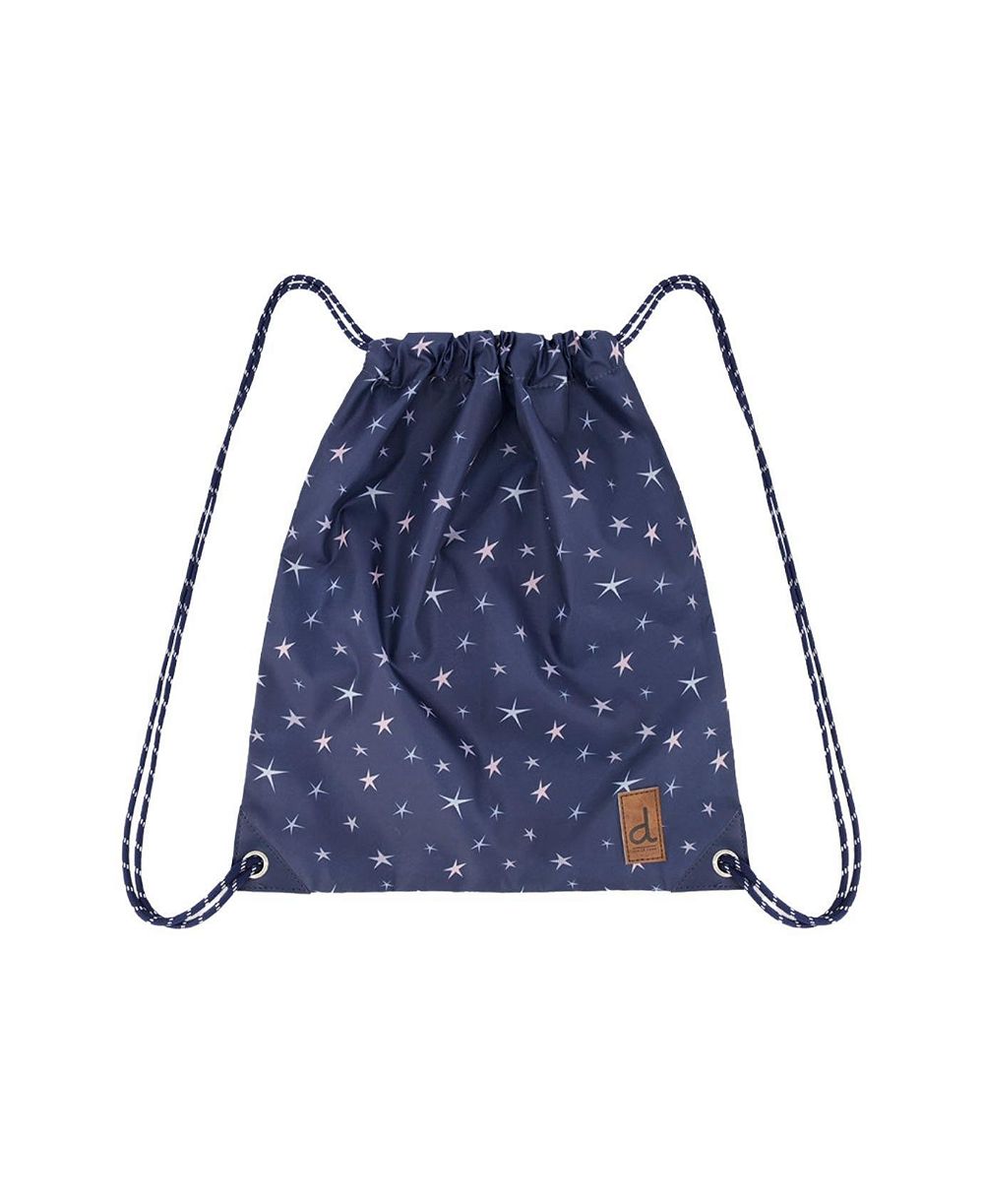 Deux par Deux Little Girl Durable Lightweight Drawstring Bag