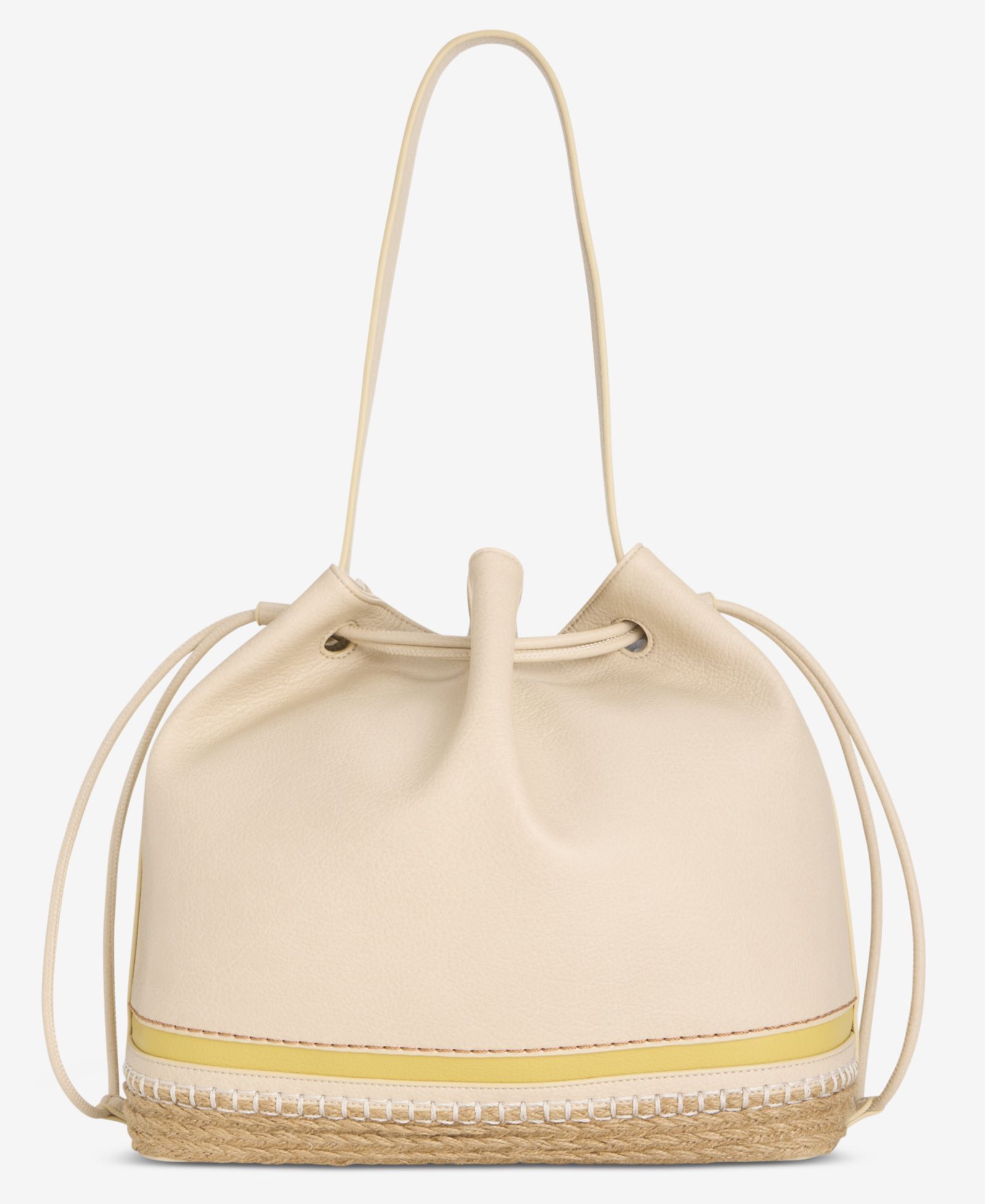 Style & Co Large Bottom Detail Drawstring Bucket, Macy's Exclusive