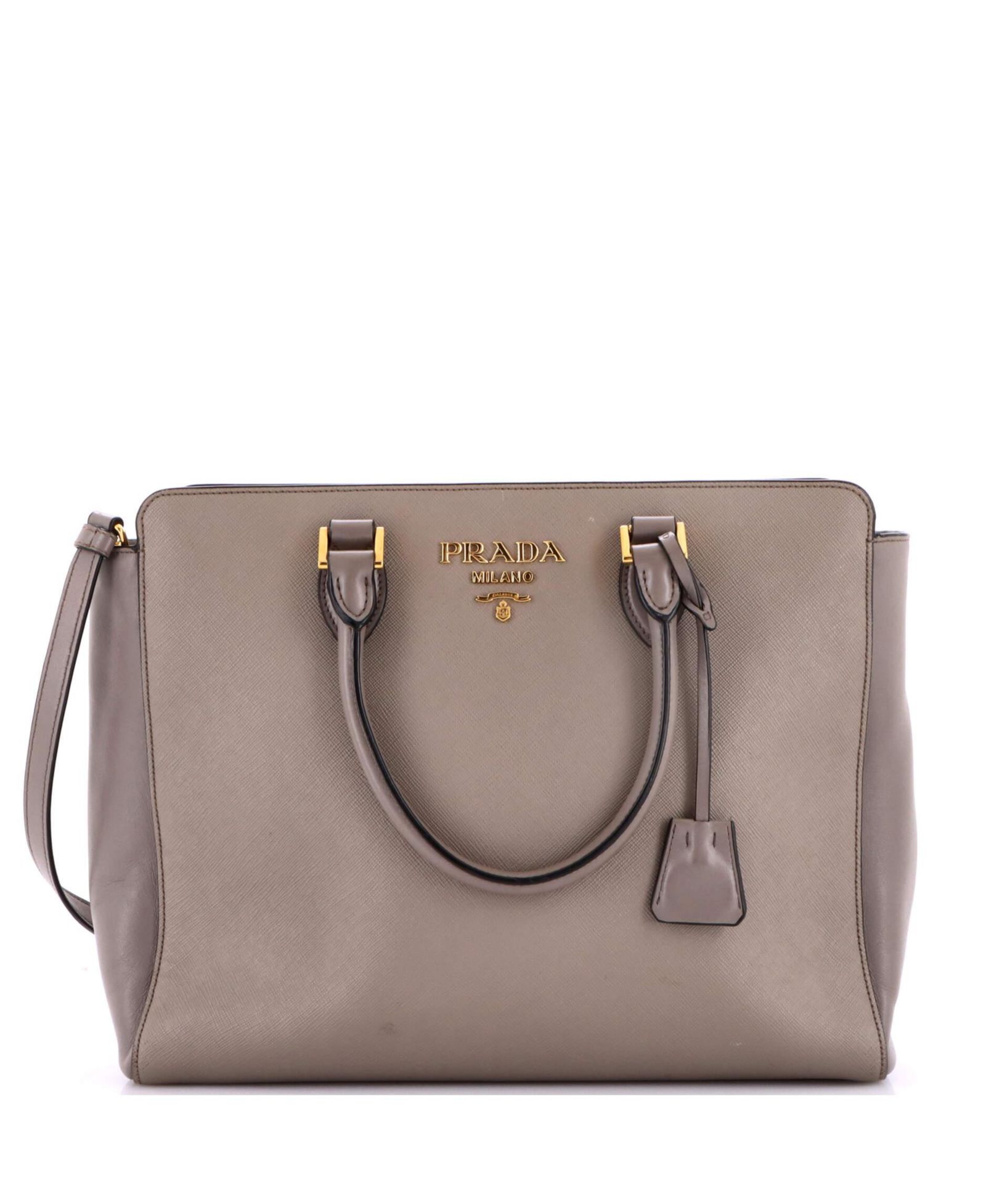 Сумка-тоут Prada Medium Convertible Open из кожи Saffiano (б/у)