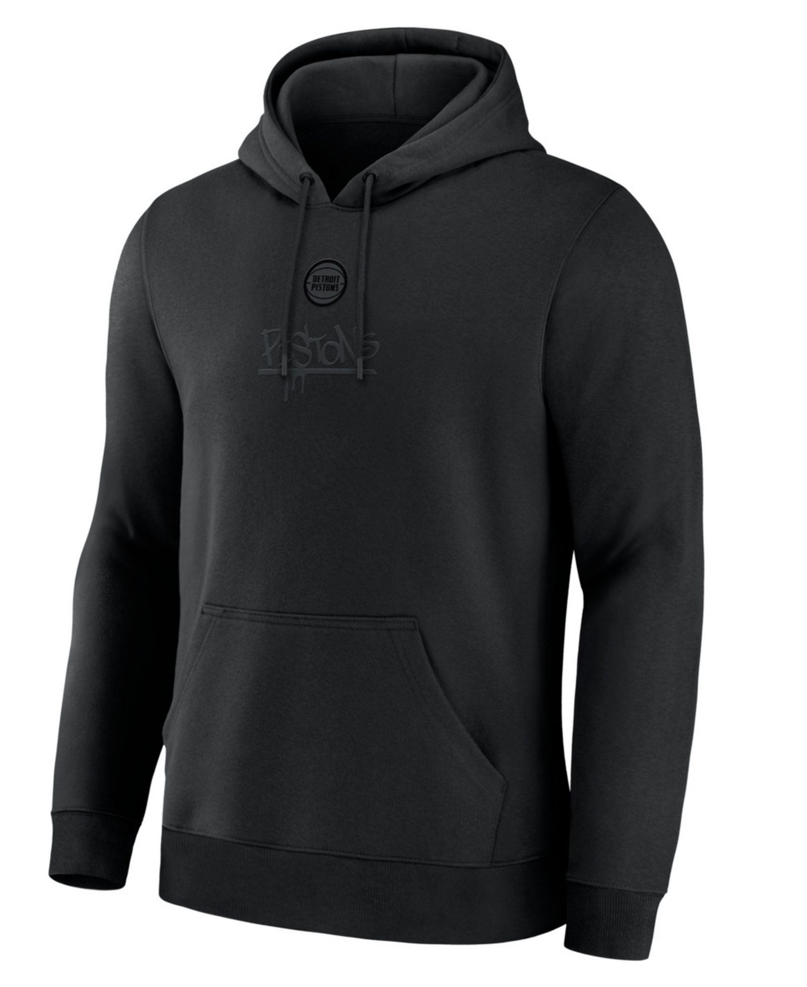 Мужское худи Fanatics Detroit Pistons, черное