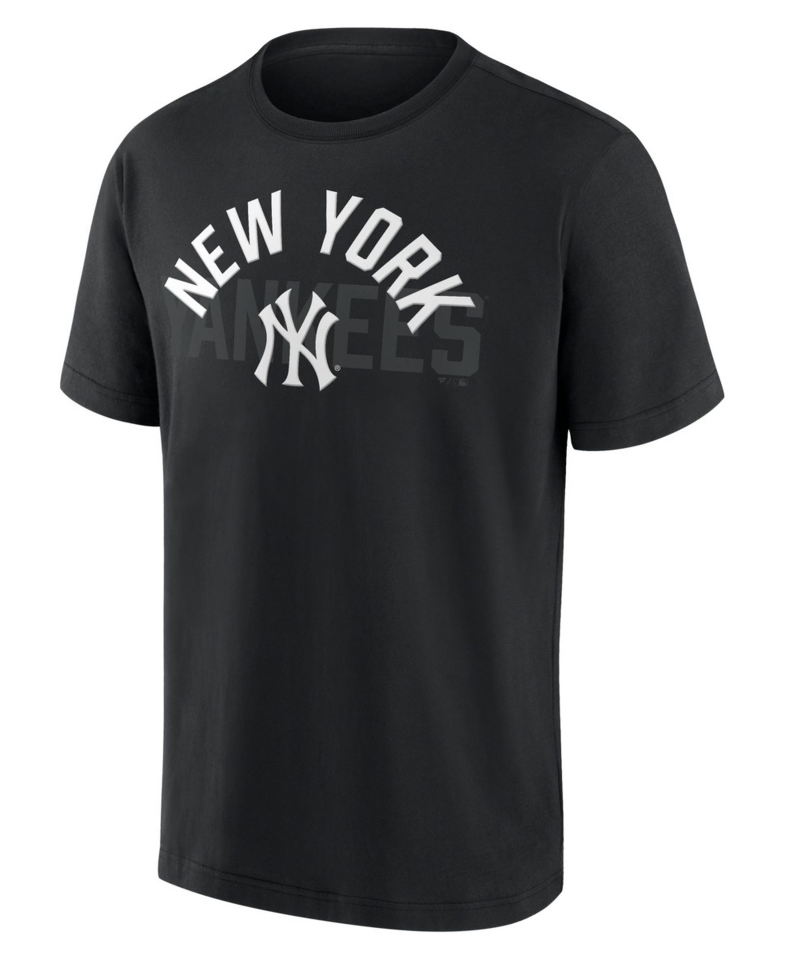 Fanatics Men's New York Yankees Black Out Heavyweight T-Shirt