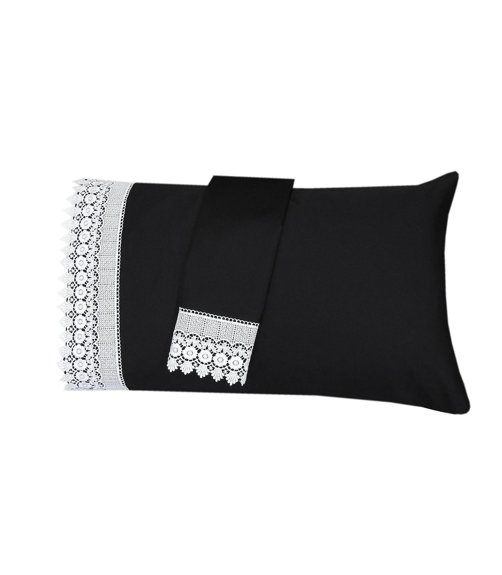 Egyptian Linens Наволочки с кружевом 4" (пара)