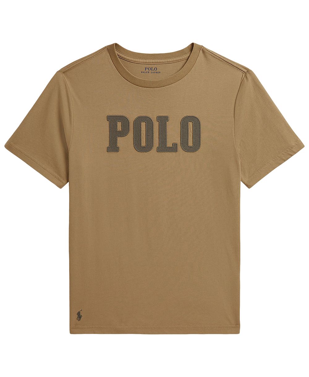 Детская хлопковая футболка Polo Ralph Lauren Logo