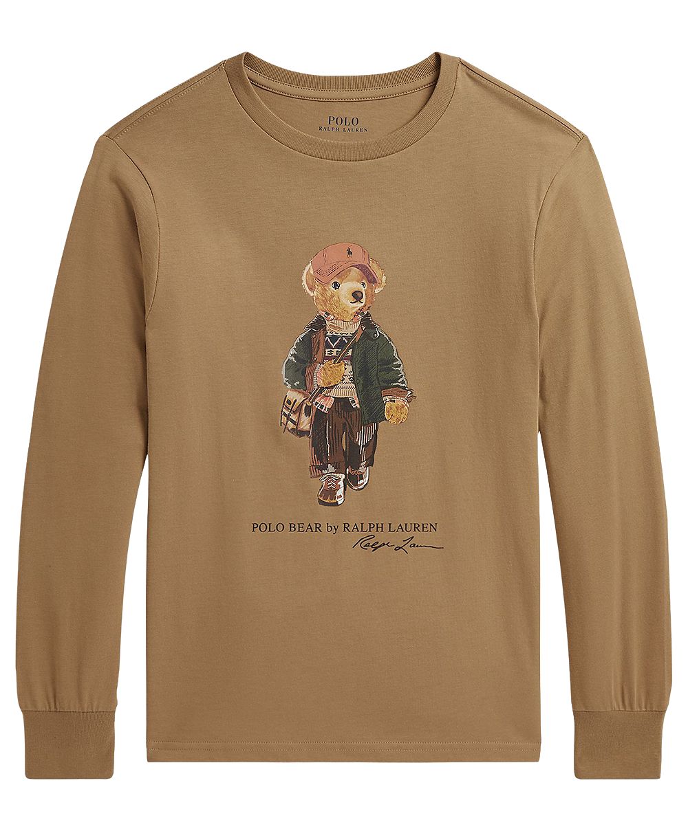 Детская футболка Polo Ralph Lauren с принтом Polo Bear