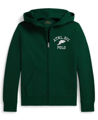 Детский худи Polo Ralph Lauren Logo Double-Knit Full-Zip Hoodie