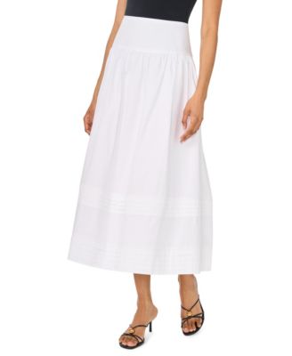 Юбка миди 1.STATE Women's Pleated Hem Midi Skirt