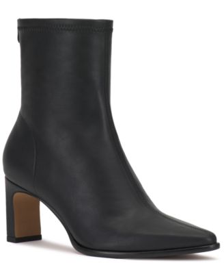 Vince Camuto Women's Julea Heel Sock Pointed Toe Booties