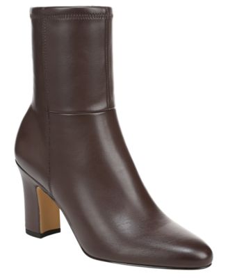 Franco Sarto Women's Flexa Jael Almond Toe Zip Short Booties