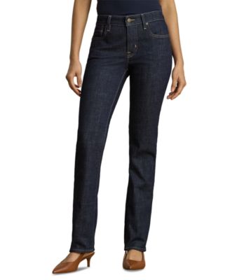 Джинсы Lauren Ralph Lauren Petite Mid-Rise Straight Cut
