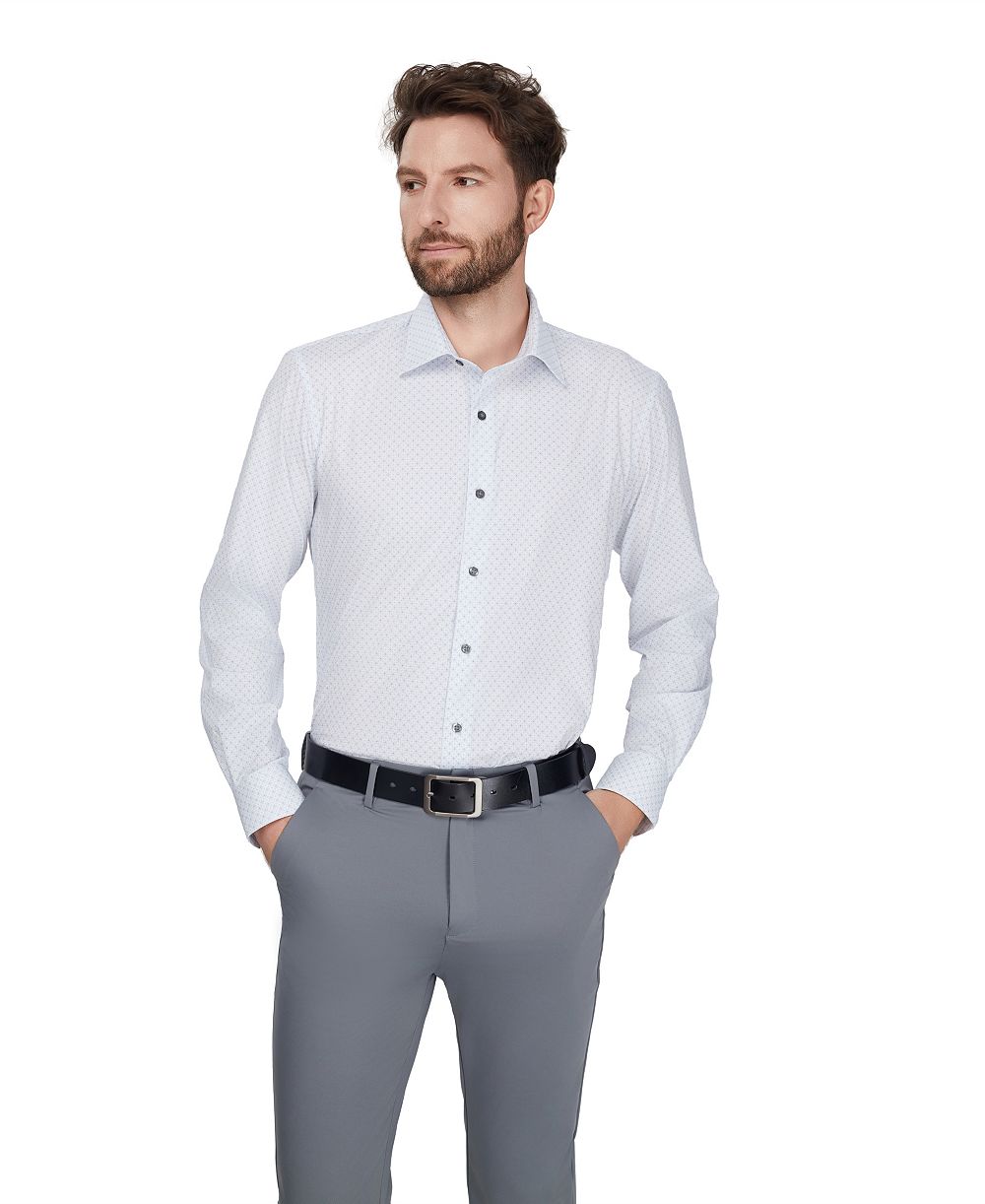 Мужская рубашка Alfani Slim-Fit Stretch Dress