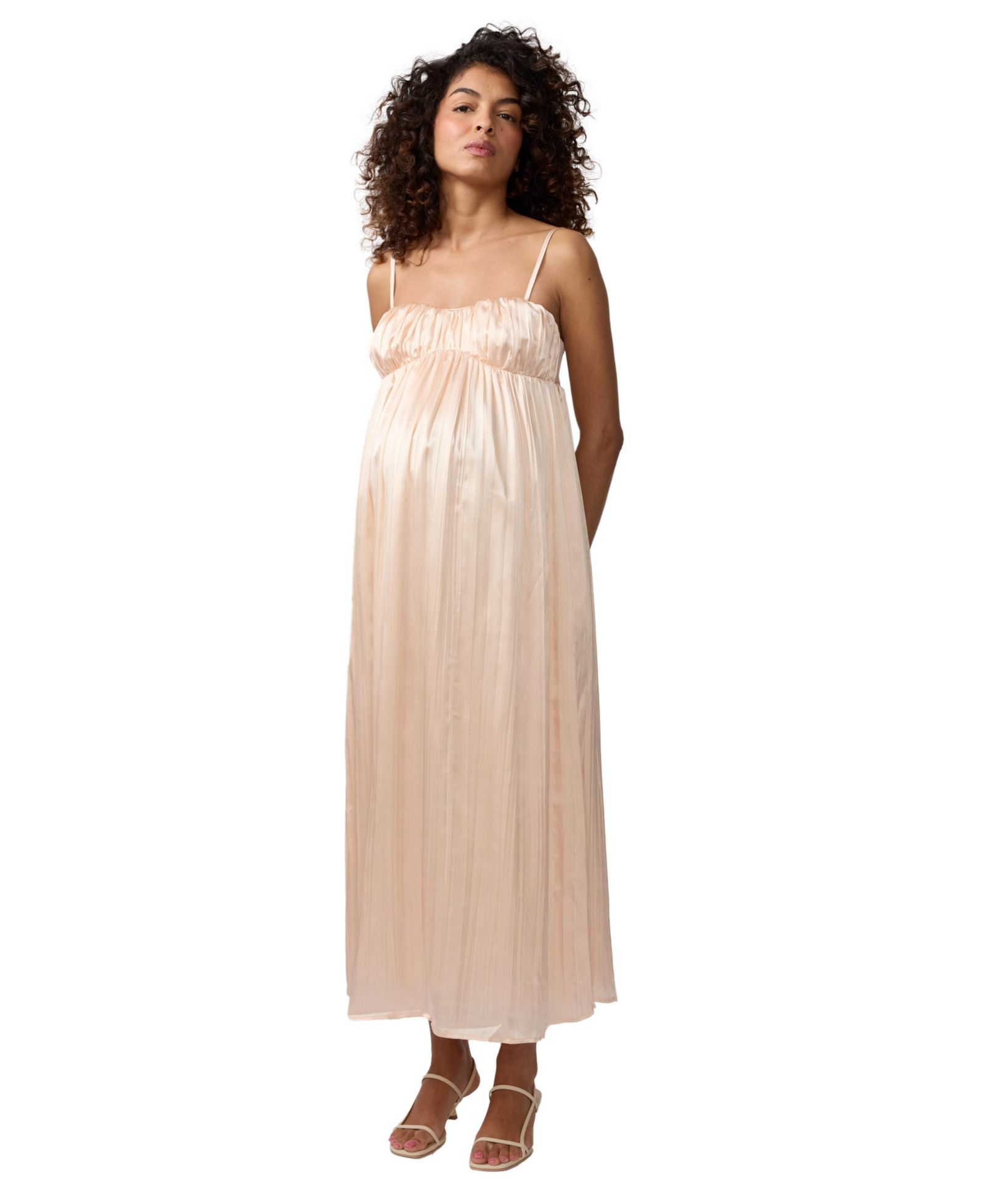 Платье макси Ingrid + Isabel Maternity Satin