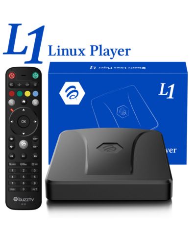 BuzzTV L1 Linux 4K стриминговый плеер