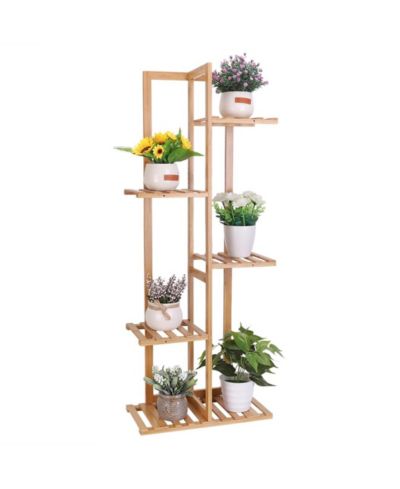 UNHO Indoor Plant Shelf for Outdoor Plant Pot Stand for Home, Balcony, Terrace, Garden, Office, Coffee Shop