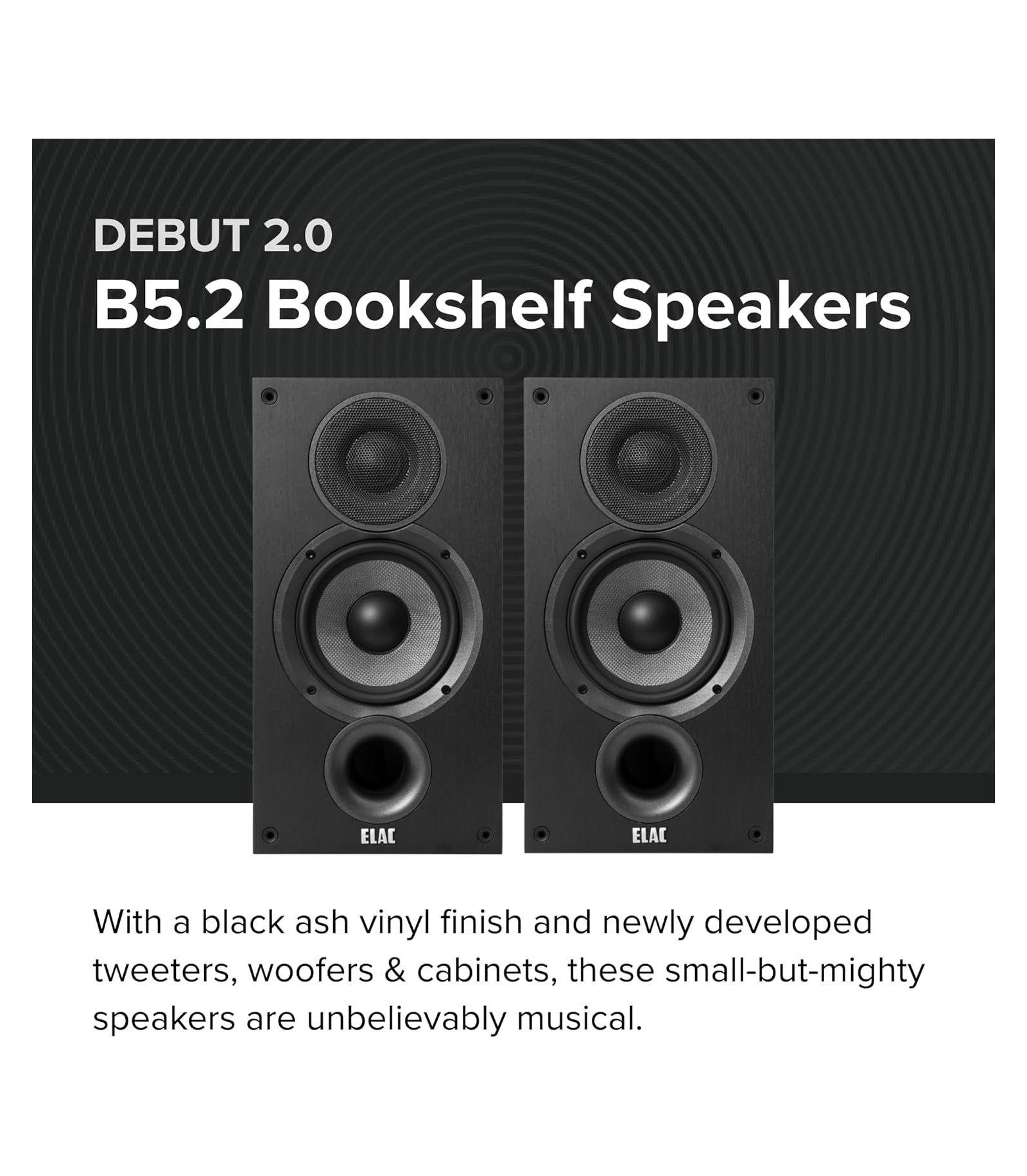 Акустические системы Elac Debut 2.0 120 Вт, полочные