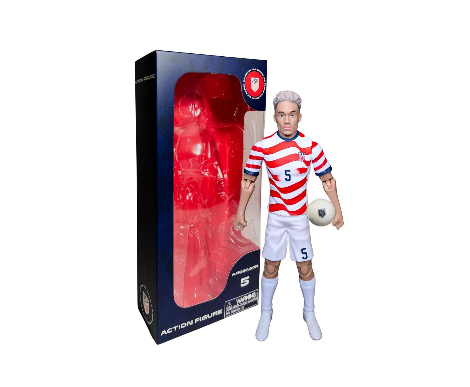 Коллекционная фигурка Banbo Toys Antonee Robinson USA Articulated 8", возраст 14+