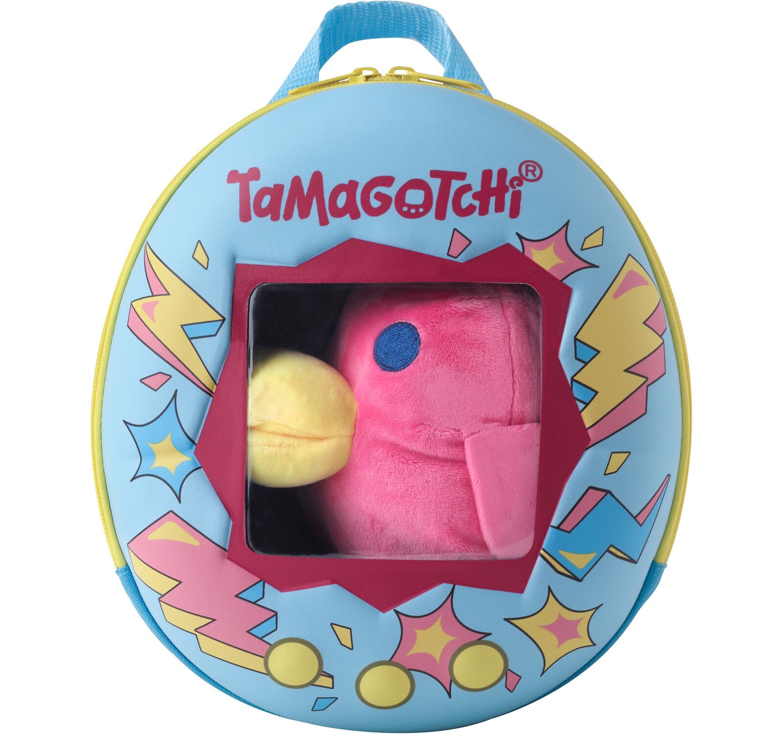 Коллекционная плюшевая сумка-рюкзак Bandai Tamagotchi Hashizotchi, 4 дюйма