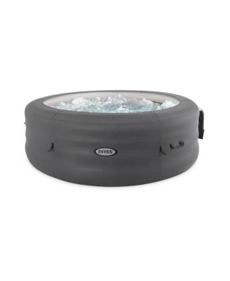 Intex SimpleSpa Bubble Massage 6 Person Inflatable Hot Tub with Energy Cover