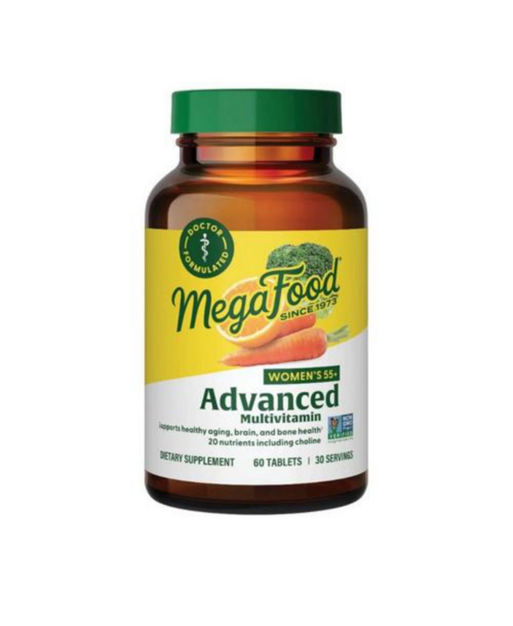 MegaFood мультивитамины Women's 55 Plus Advanced для женщин старше 55 лет, 60 таблеток
