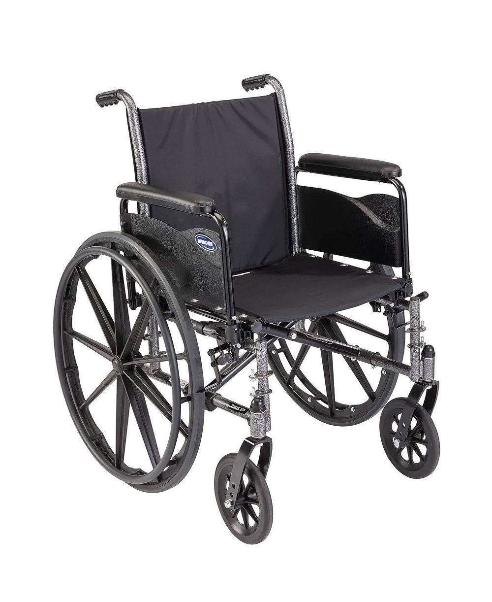 Инвалидная коляска Invacare Tracer SX5 складная для взрослых, сиденье 18 дюймов, с подлокотниками, для повседневного использования
