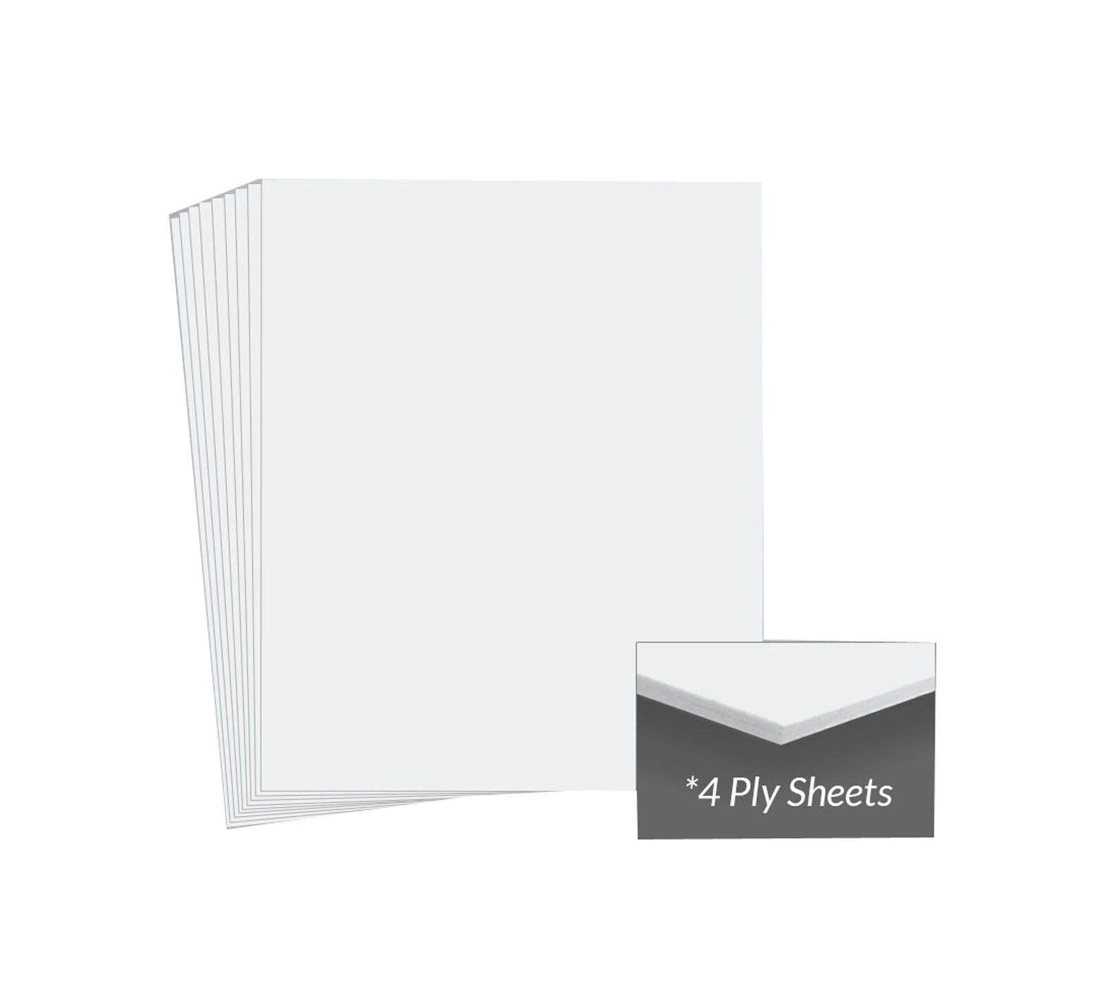 Archival Methods 100% Cotton Museum Board, 16x20", 4-layer, Package of 25