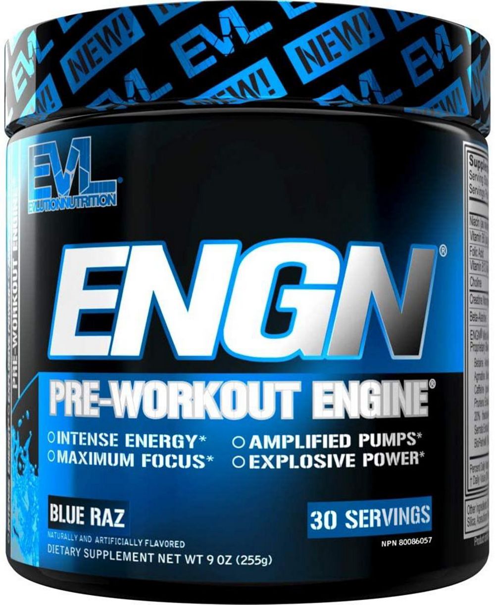 Спортивная добавка EVL Intense Pre Workout с креатином и кофеином для мужчин