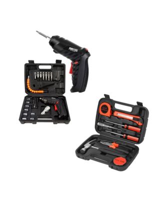 Набор инструментов PURSONIC Power and Repair Kit: Электрическая отвертка и набор из 9 предметов