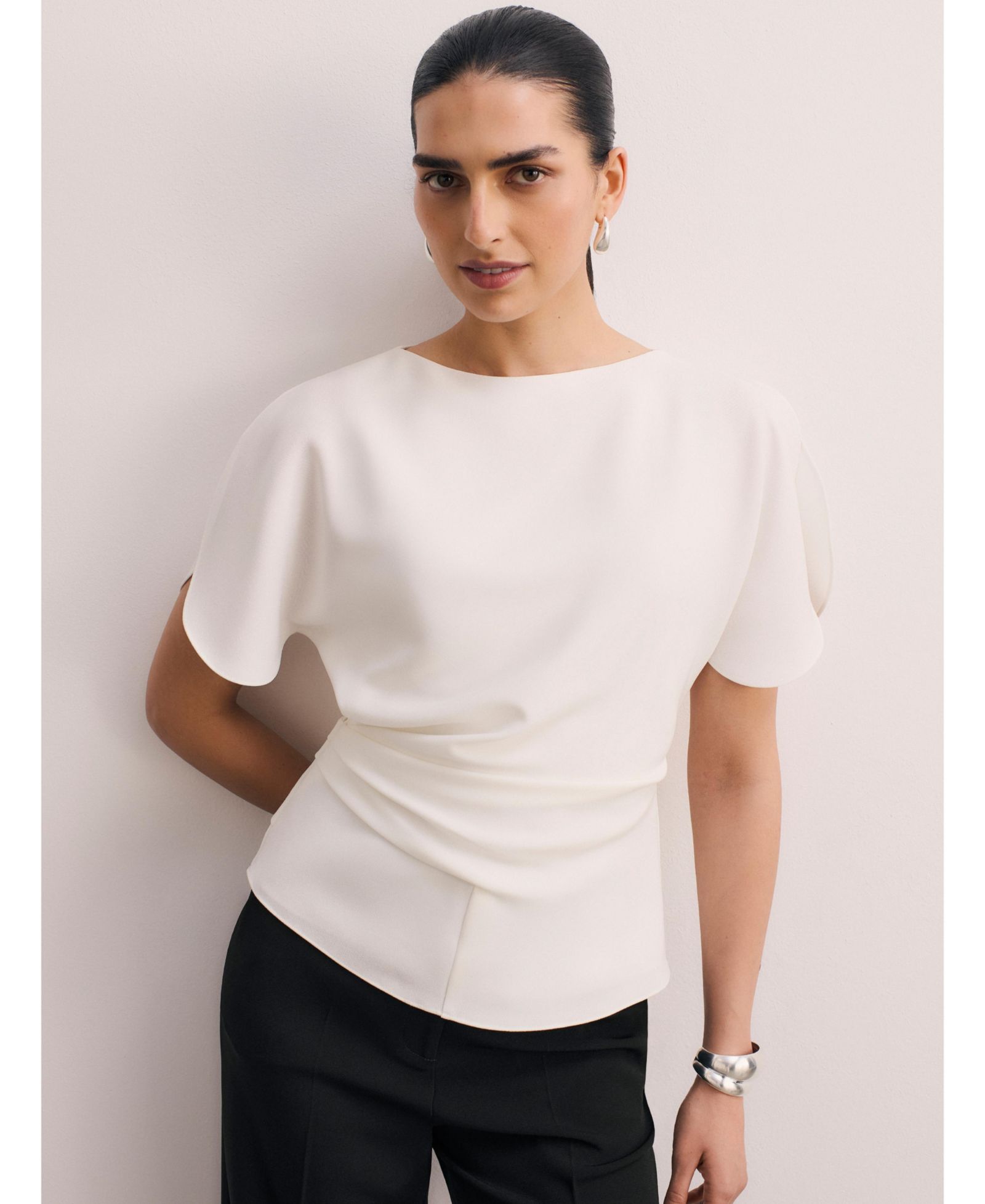 Женский топ The Fold Salerno Clever Crepe