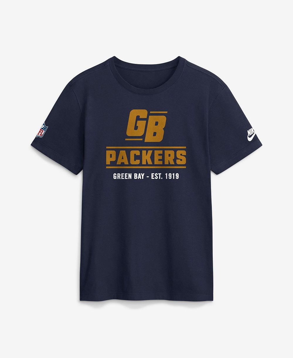 Мужская футболка Nike Green Bay Packers Sideline Alternate