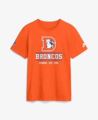Nike Men's Orange Denver Broncos Sideline Alternate Final Sprint Dri-FIT T-Shirt