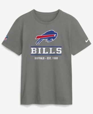 Nike Men's Gray Buffalo Bills Sideline Alternate Final Sprint Dri-FIT T-Shirt