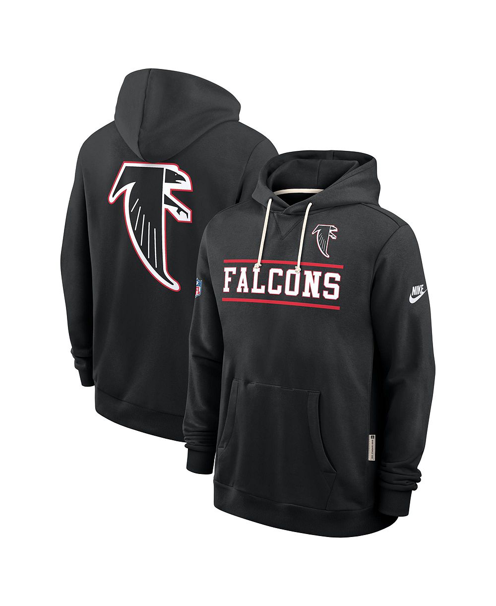 Nike Мужская черная толстовка Atlanta Falcons Alt Sideline Standard Issue Dri-FIT