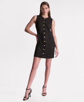Женское платье BCBG A-Line из замши