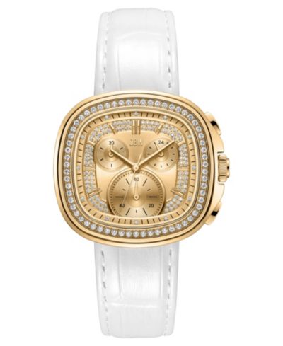JBW Men's Coast 18k Gold-Plated Watch 42mm