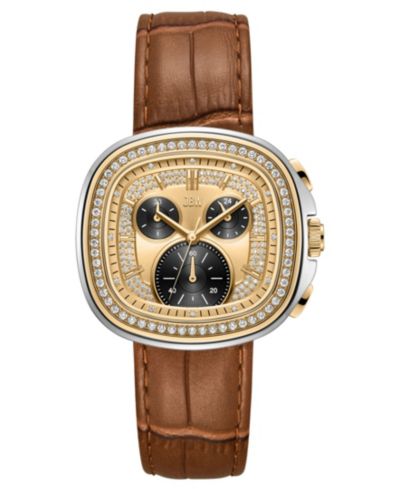 Мужские двухцветные часы JBW Coast с позолотой 18k 42mm