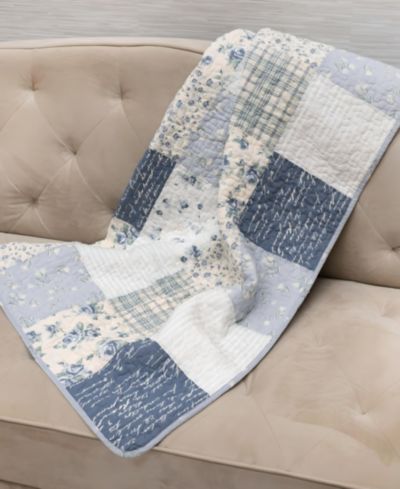 Donna Sharp Pastures Хлопковый реверсивный плед 50"x 60"