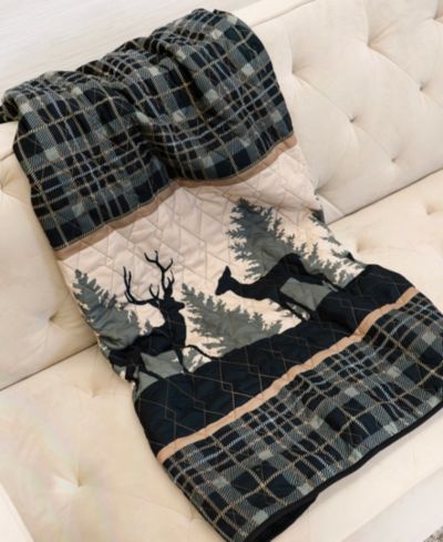 Реверсивный плед Donna Sharp Deer Walk 50" x 60"