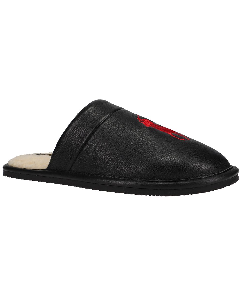Polo Ralph Lauren Men's Irving Slip-On Leather Slippers