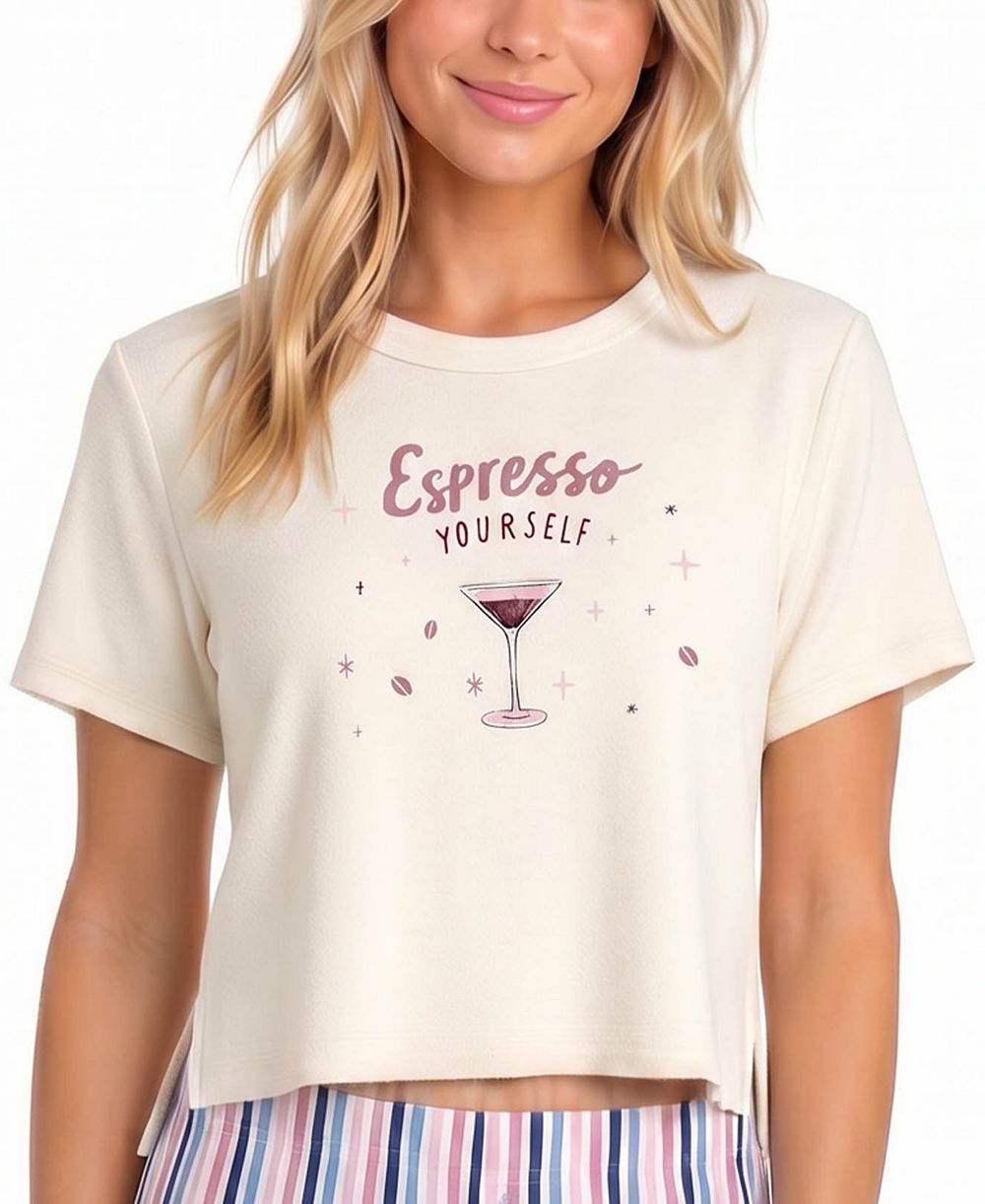 Roudelain Women's Short-Sleeve Lounge Top